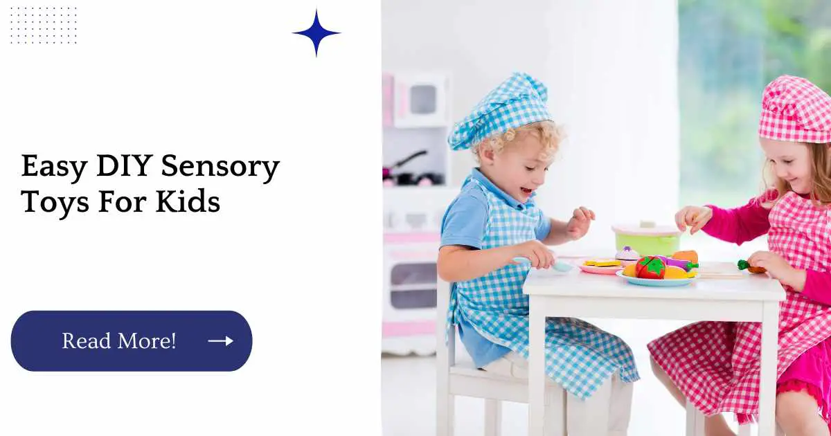 Easy DIY Sensory Toys For Kids